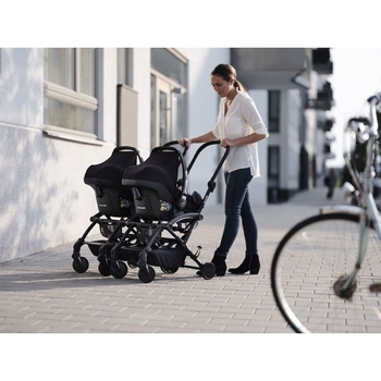 Коляска прогулянкова Bumprider Connect 3 Black-Black (51284-2104) - Pampik - 10