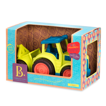 Баттатомобиль Battat Трактор лаймовый с синим - Pampik - 4