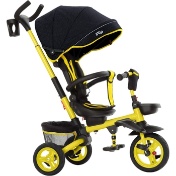 Триколісний велосипед Tilly Flip T-390/1 yellow (35369) - Pampik