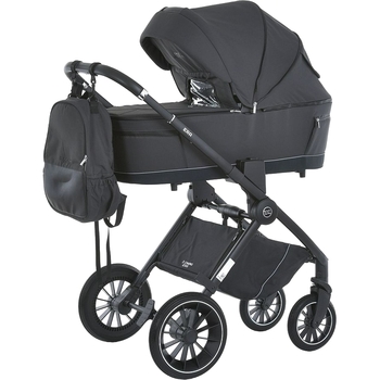 Коляска универсальная 2 в 1 El Camino ERA ME 1100 Midnight Grey (26304) - Pampik