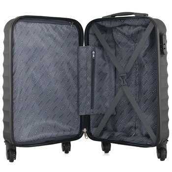 Валіза Semi Line 20" S Black (T5576-2) - Pampik - 2