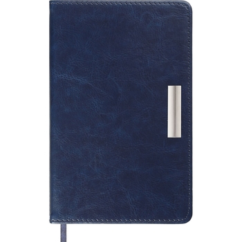 Ежедневник датированный Buromax Salerno 2024 A6 синий (BM.2530-02) - Pampik