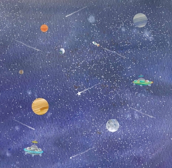 Книга Ранок Дивовижні відкриття ведмедика Санні у космосі - Наталія Чуб (S848005У) - Pampik - 2