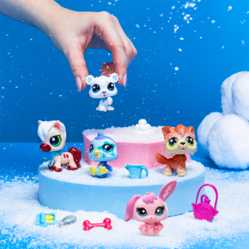 Ігровий набір Littlest Pet Shop Зимові пригоди (573) - Pampik - 4