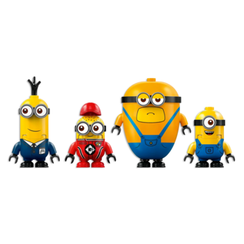 Конструктор LEGO Despicable Me Посіпаки й банановий автомобіль, 136 деталей (75580) - Pampik - 2