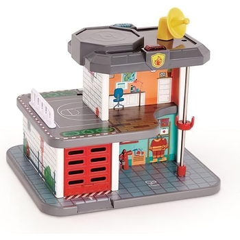 Игрушка железнодорожная Hape Штаб аварийной службы 55 элементов (E3736) - Pampik - 2