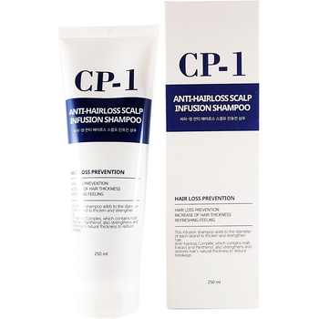 Шампунь Esthetic House CP-1 Anti-Hair Loss Scalp Infusion Shampoo для профилактики и лечения выпадения волос 250 мл - Pampik