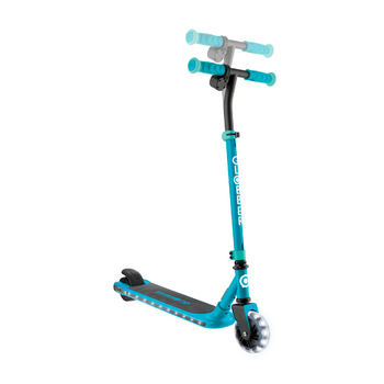 Електросамокат Globber E-Motion 6 з підсвіткою, 50 кг, 2 колеса, бірюзовий (756-107) - Pampik - 5