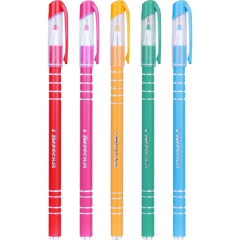 Ручка кулькова 1 Вересня Delta сині чорнила упаковка 30 шт. (411082) - Pampik