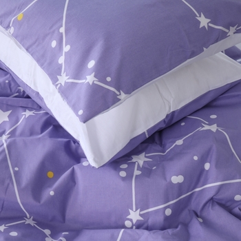 Комплект постельного белья MirSon Ranforce Elite 17-4742 Constellation 110 х 140 см - Pampik - 5