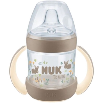Пляшечка з ручками NukFor Nature, 150 мл, бежевий (3952720) - Pampik