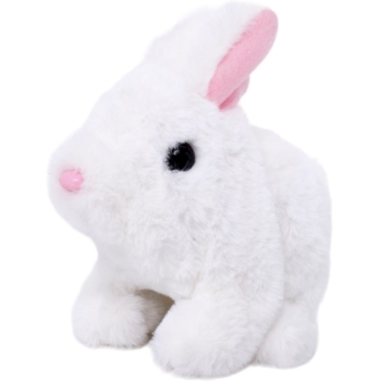 Інтерактивна іграшка Pugs at Play Білий кролик Hopper (ST-PAP10) - Pampik