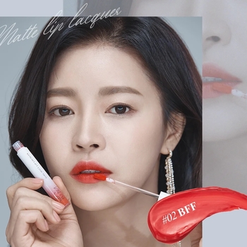 Рідка помада для губ Beauty of Majesty BOM OMG Matt Lip Lacquer #02 BFF 4 г - Pampik - 3