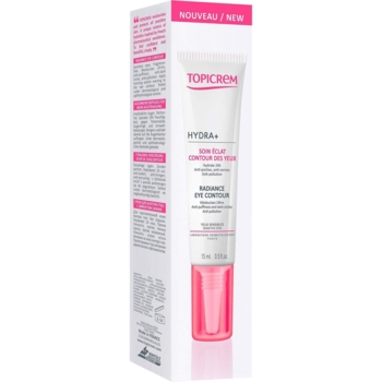 Крем для контура вокруг глаз Topicrem Hydra+ Radiance Eye Contour 15 мл - Pampik - 2