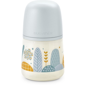 Бутылочка Suavinex Dreams, физиологическая соска, медленный поток, 150 мл, голубой (308316) - Pampik