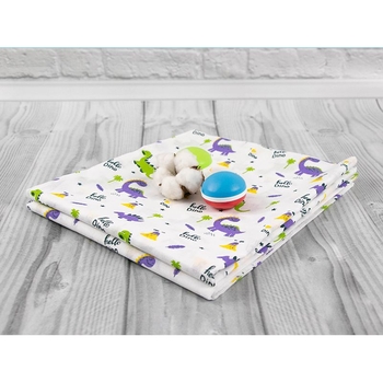 Пелюшка Руно ситець 95х110 см Динозаврики (204.03_динозаврики) - Pampik - 3