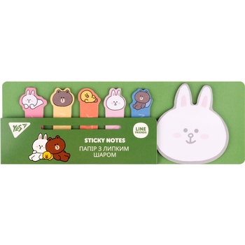 Бумага для заметок Yes Line Friends Cony 120 листов (170330) - Pampik
