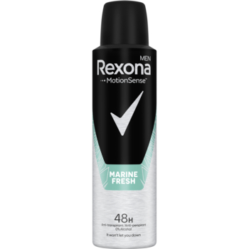 Антиперспірант Rexona Men MotionSense Морська свіжість, аерозоль, 150 мл - Pampik