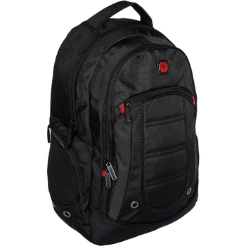 Рюкзак міський Swissbrand Ribe 20 Black (SWB_BLRIB001U) - Pampik