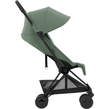 Прогулянкова коляска Cybex Coya Matt Black Leaf Green (522004355) - Pampik - 4