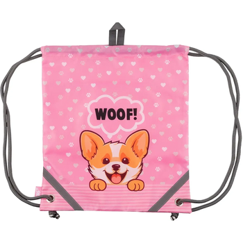 Сумка для взуття Yes SB-10 I Love Corgi, рожевий (559652) - Pampik