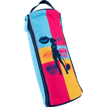 Пенал м'який Kite 19х7х6.5 см, рожево-блакитний (DC22-692) - Pampik - 5