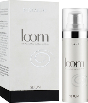 Сироватка для обличчя Bioearth Loom Serum з екстрактом слизу равлика 30 мл - Pampik - 2