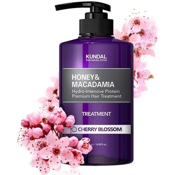 Кондиціонер для волосся Kundal Honey & Macadamia Protein Treatment Cherry Blossom з ароматом вишневого цвіту, 500 мл - Pampik - 2