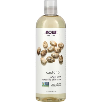 Касторова олія Now Solution Oils Castor Oil 473 мл - Pampik