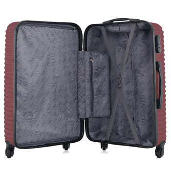 Валіза Semi Line 24" M Burgundy (T5574-4) - Pampik - 2