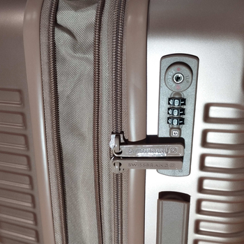 Чемодан Swissbrand Rome M Rose Gold (SWB_LHROM003M) - Pampik - 8