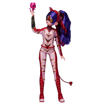 Лялька Miraculous Леді Баг та Супер-Кіт Пурпурова Тигриця, 26 см (50023) - Pampik - 3