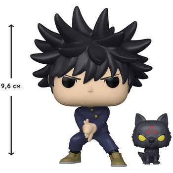 Ігрова фігурка Funko Pop Магічна битва Мегумі з собакою (61360) - Pampik - 2