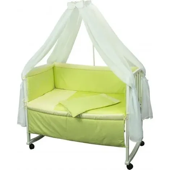 Набор Руно Люкс в детскую кровать 60х120 см (977.50ВУ_Салатовый) - Pampik