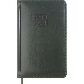 Еженедельник датирован Buromax Bravo 2024 A5 зеленый (BM.2706-04) - Pampik