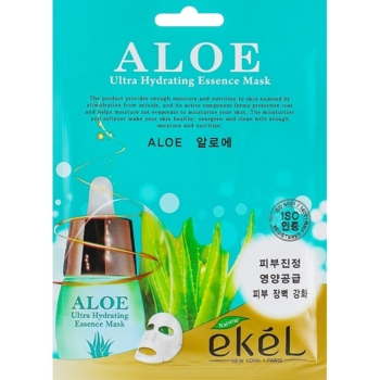 Маска тканевая Ekel с экстрактом алоэ, 25 мл - Pampik