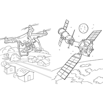 Раскраска Видавництво Ранок Большая книга раскрасок Техника и транспорт (С1736012У) - Pampik - 3