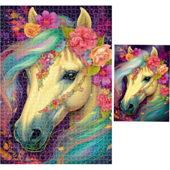 Пазли De.tail Перлина квітів, 1000 елементів (DT1000-12) - Pampik - 2