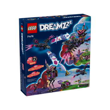 Конструктор LEGO DREAMZzz Опівнічний ворон Невідьми, 1203 деталі (71478) - Pampik
