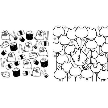 Розмальовка Артбукс Pusheen 96 сторінок (9786175232033) - Pampik - 4