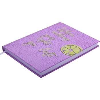 Щоденник недатований Buromax Fattore A5 288 сторінок фіолетовий (BM.2060-07) - Pampik