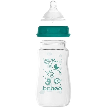 Бутылочка для кормления Baboo антиколиковая 250 мл (3-123) - Pampik - 3