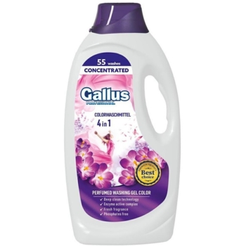 Гель для стирки Gallus Professional Concentrated 4в1 Color, 1.98 л, 55 стирок - Pampik