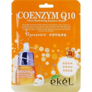 Маска тканевая Ekel с коэнзимом Q10, 25 мл - Pampik