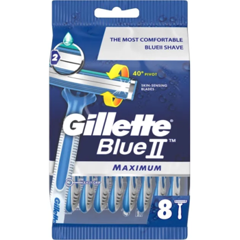 Одноразові станки для гоління Gillette Blue2 Max, 8 шт. - Pampik - 2