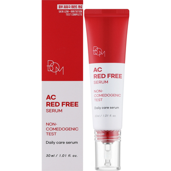 Сироватка для обличчя з колоїдною сіркою та саліциловою кислотою Beauty of Majesty AC Red Free Serum 30 мл - Pampik