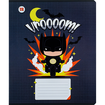 Набір зошитів Kite DC Comics А5, в лінійку, 12 аркушів, 25 шт. (DC24-234) - Pampik - 7