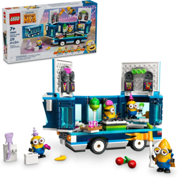 Конструктор LEGO Despicable Me Музичний автобус для вечірок Посіпак, 379 деталей (75581) - Pampik - 3
