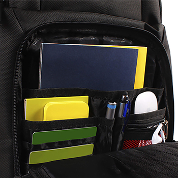 Рюкзак городской Swissbrand Wembley 19 Black (SWB_S19BEWEM001U) - Pampik - 7