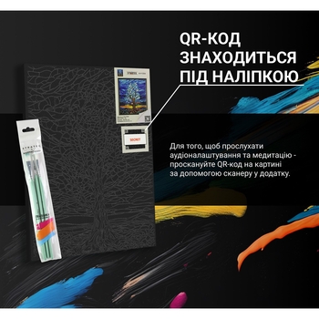 Картина за номерами Strateg & Karpachoff Сюжет № 2 Дерево змін 40х50 см (AH1084) - Pampik - 5